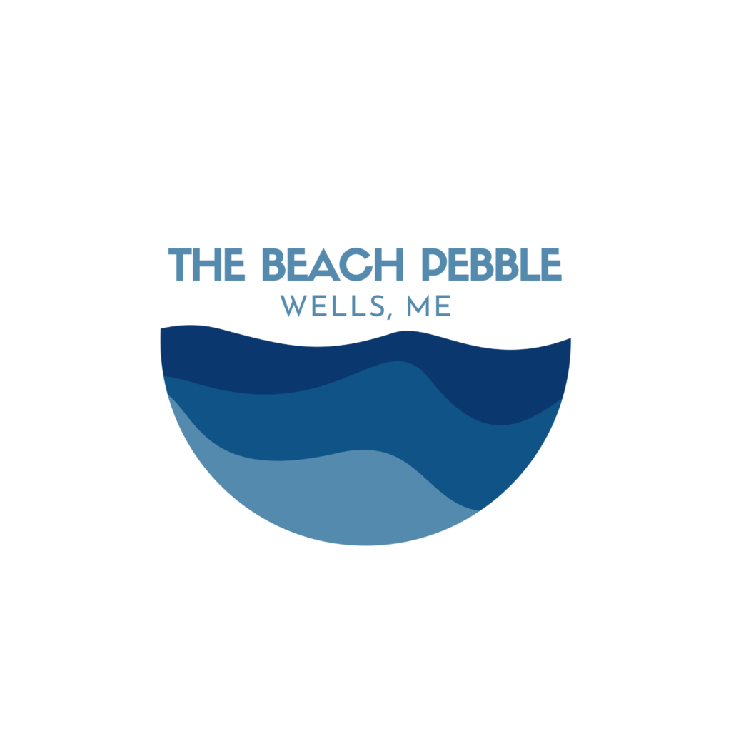 The Beach Pebble Logo LARGE LIGHT COLOR